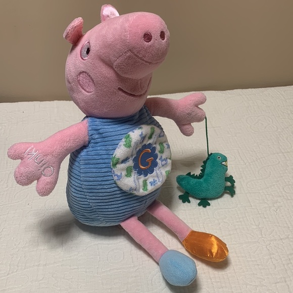 10” Activity George Peppa Pig Plush - Picture 3 of 13
